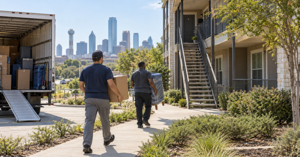 Dallas Apartment Moving Cost: Floor Access and Long-Carry Fees