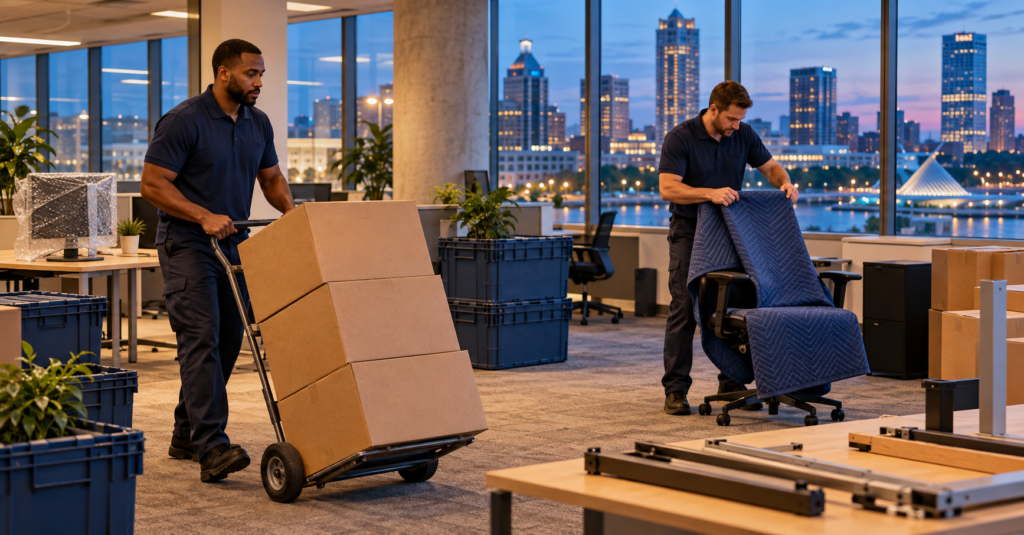 Milwaukee Office Moving Costs: Critical Weekend Checks