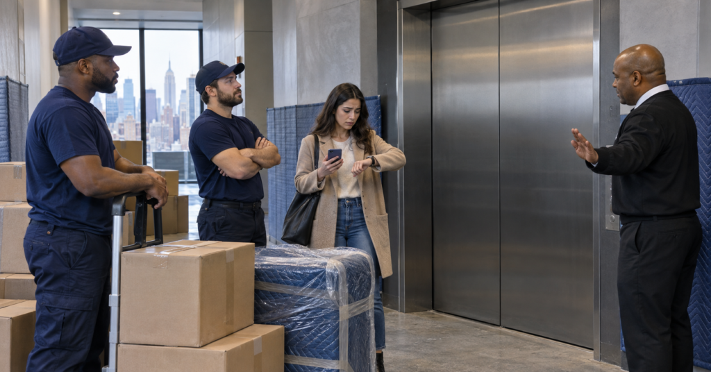 NYC Move-Out Date Conflicts With Freight Elevator Slots