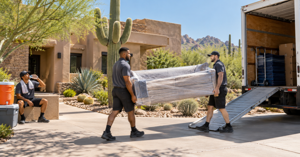Scottsdale Summer Moving Cost: Heat Breaks and Timing