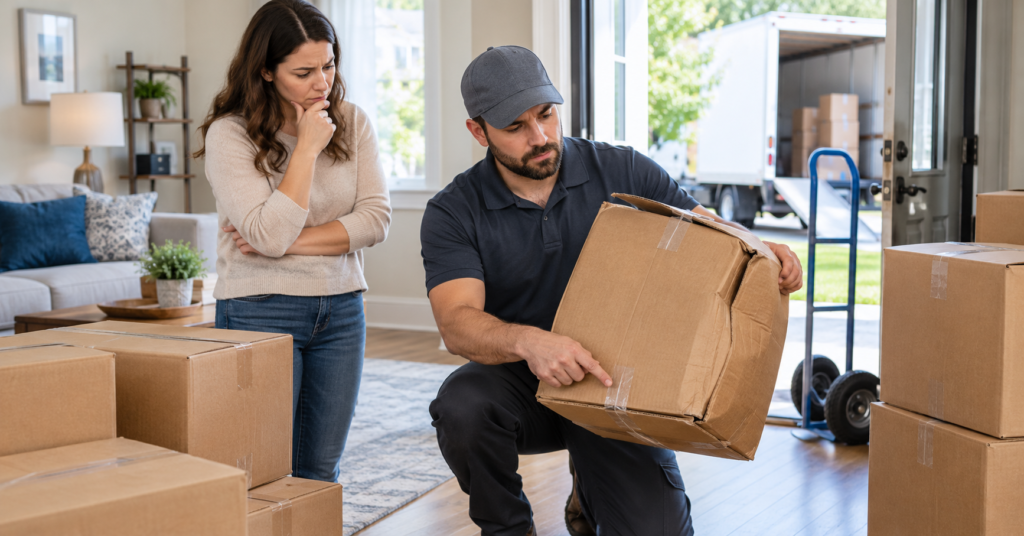 When Movers Refuse Improperly Packed Boxes