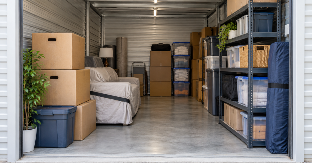 Converting Temporary Moving Storage to Long-Term Storage